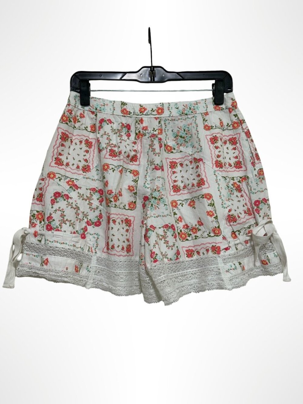 FREE PEOPLE Blooming Lace Shorts Floral Pattern Size 2 NWT - Picture 8 of 11